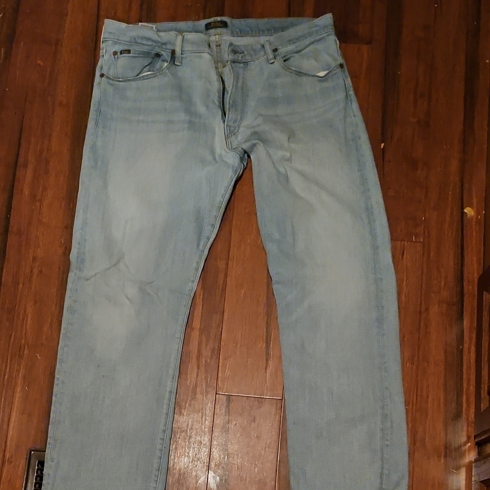 Ralph Lauren Blue Straight Jeans Classic Style